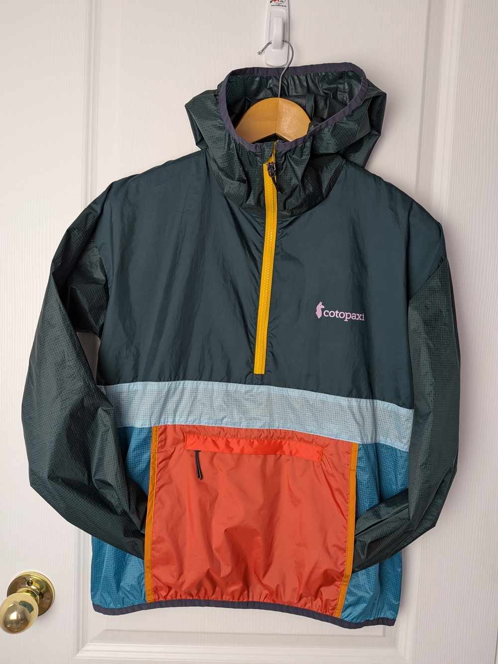 Cotopaxi Teca Half-Zip Windbreaker - Spruce Multi - Women's XS #160 - Picture 3 of 9